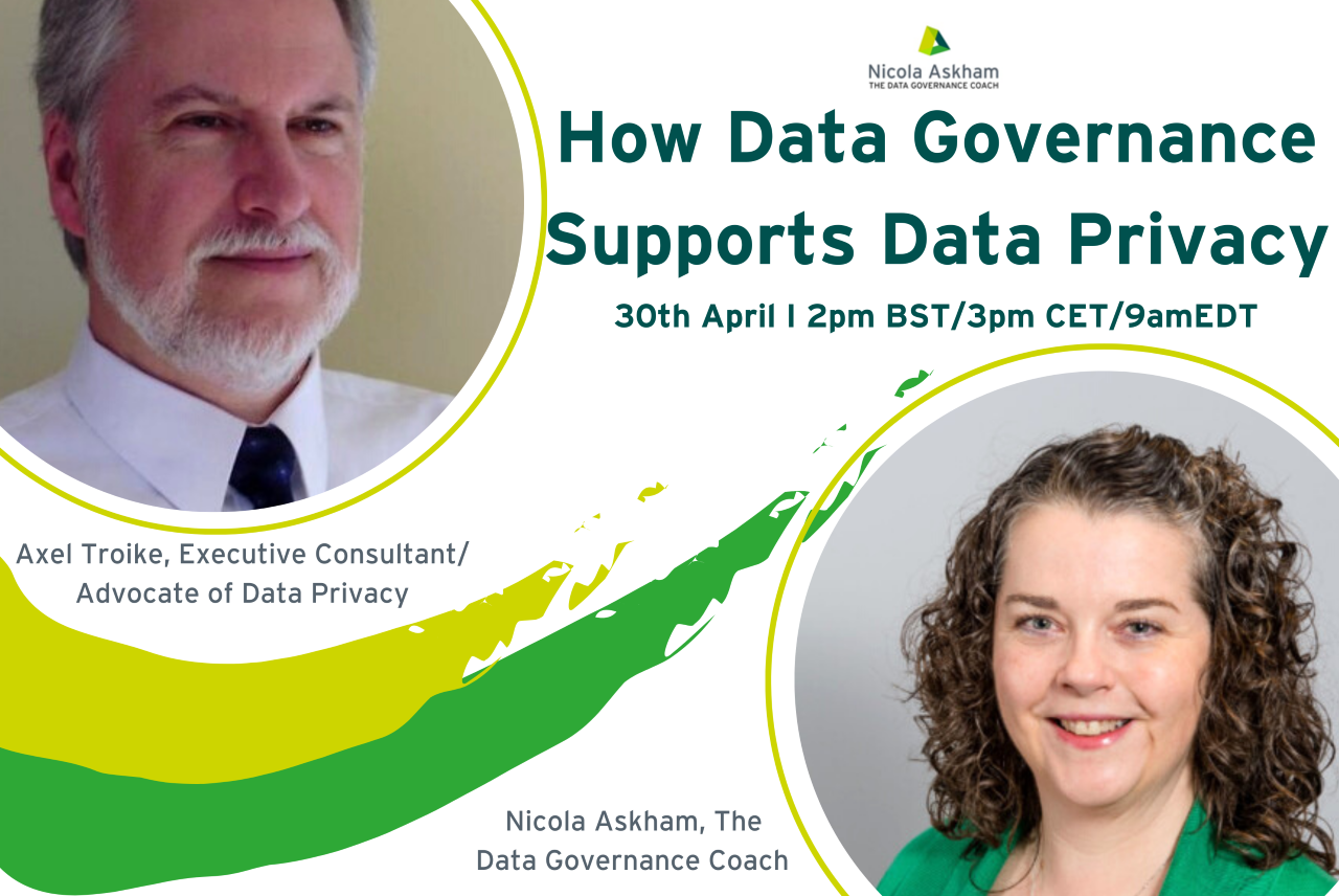 How Data Governance supports Data Privacy